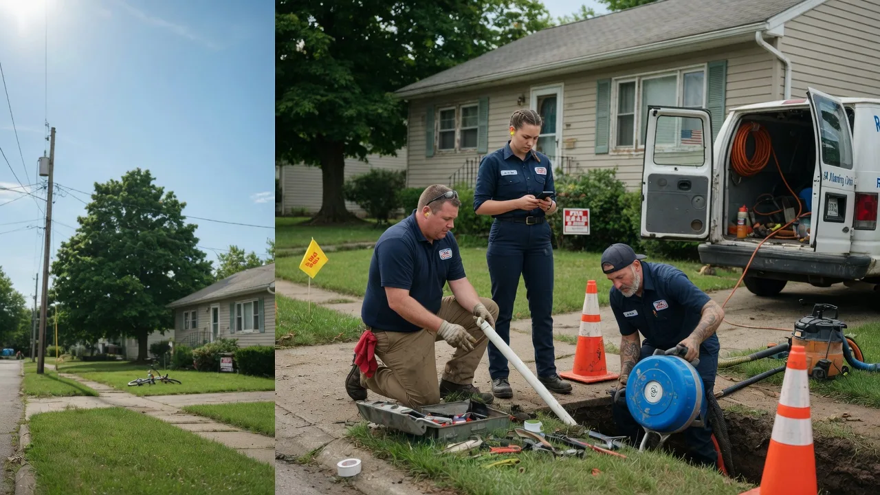 Sewer Line Repair in Cuyahoga Falls, OH near me